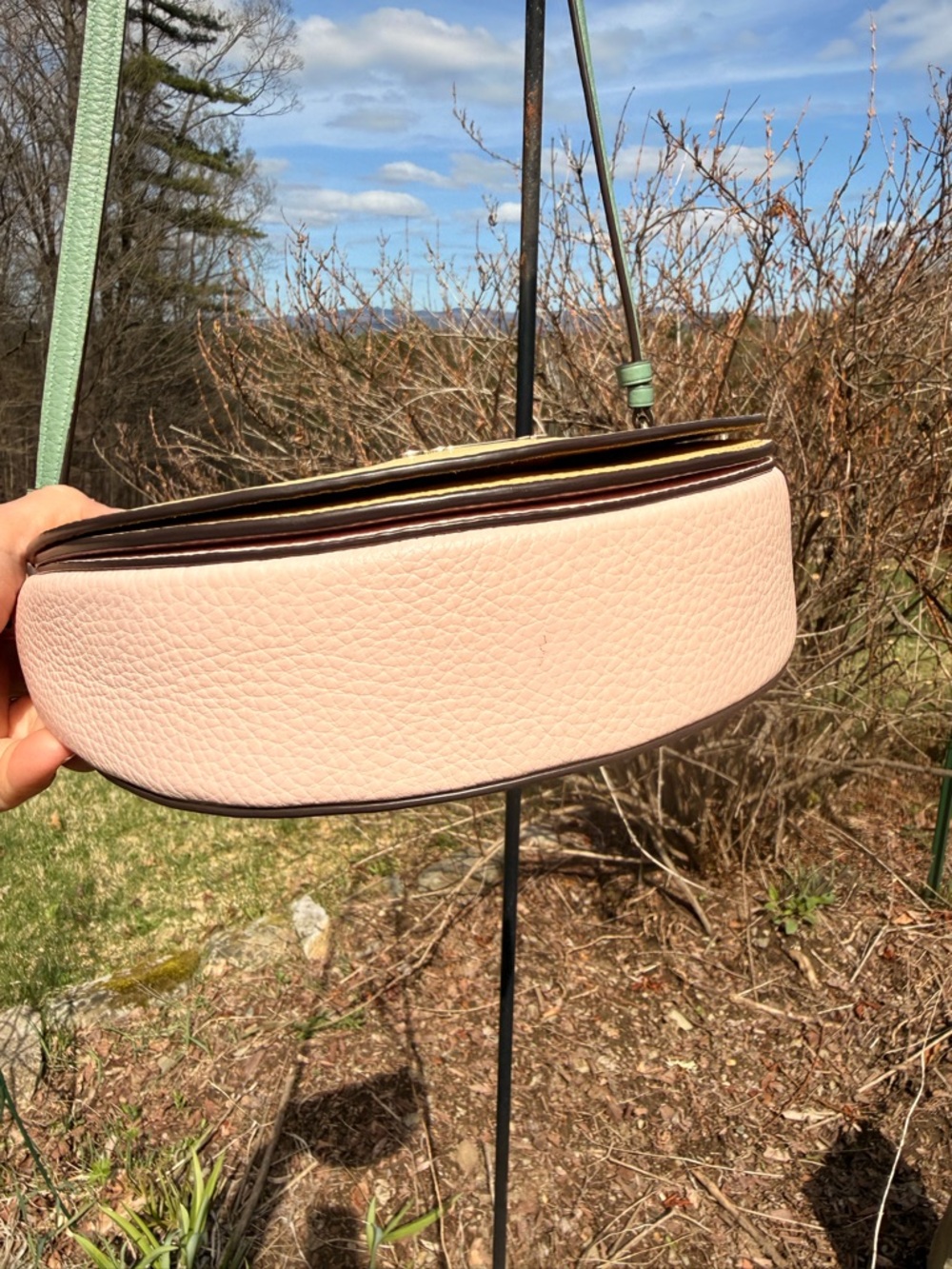 Coach Ellen Color block Crossbody Bag - Picture 10 of 12